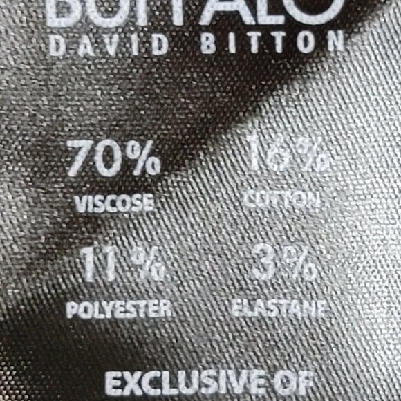 Buffalo David Bitton Hoodie Pullover Sweater Women's L Black Stretch Super Soft - Picture 9 of 9